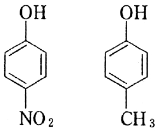 フェノール アルキル基,ニトロ基の置換と酸性度 薬剤師国家試験88回問7c